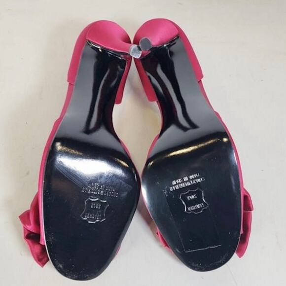 New Size 10M Stuart Weitzman Satin D'Orsay Pump Heels - Picture 4 of 9